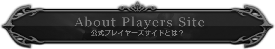 What PlayerSite プレイヤーズサイトとは?