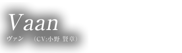 Vaan ヴァン（CV:小野 賢章）