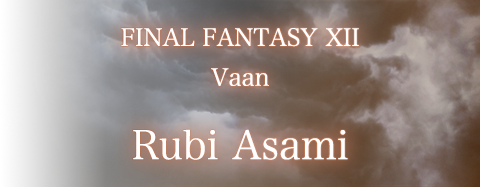 FINAL FANTASY XII / Vaan / Rubi Asami