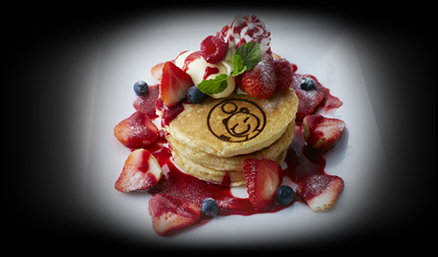 ストロベリーパンケーキ