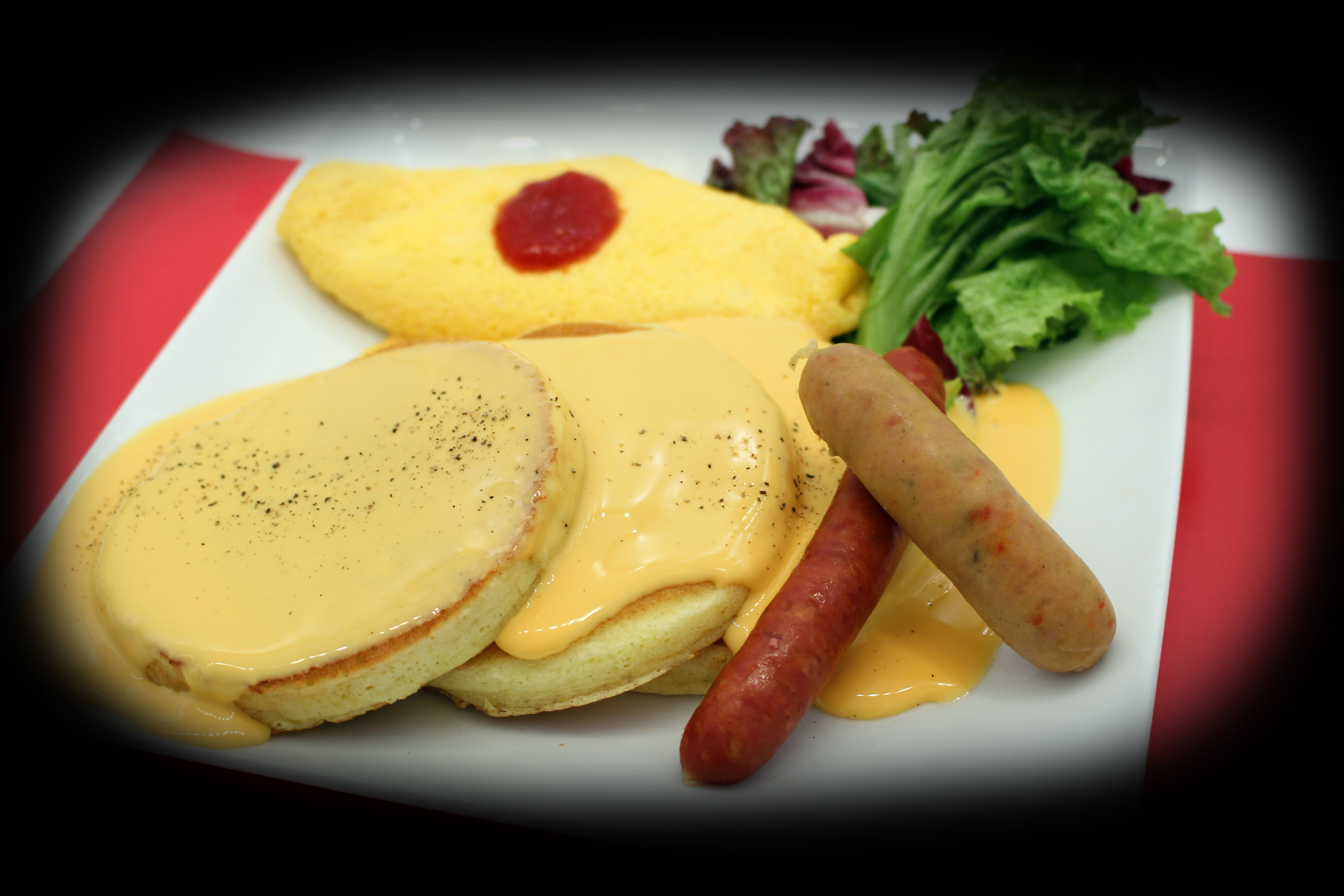 チーズオムレツ