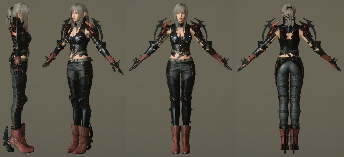 Aranea アラネア キャラクター設定資料集 スペシャルコンテンツ Final Fantasy Xv ファイナルファンタジー15 Square Enix