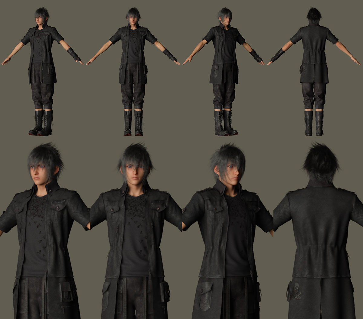 Noctis ノクト キャラクター設定資料集 スペシャルコンテンツ Final Fantasy Xv ファイナルファンタジー15 Square Enix