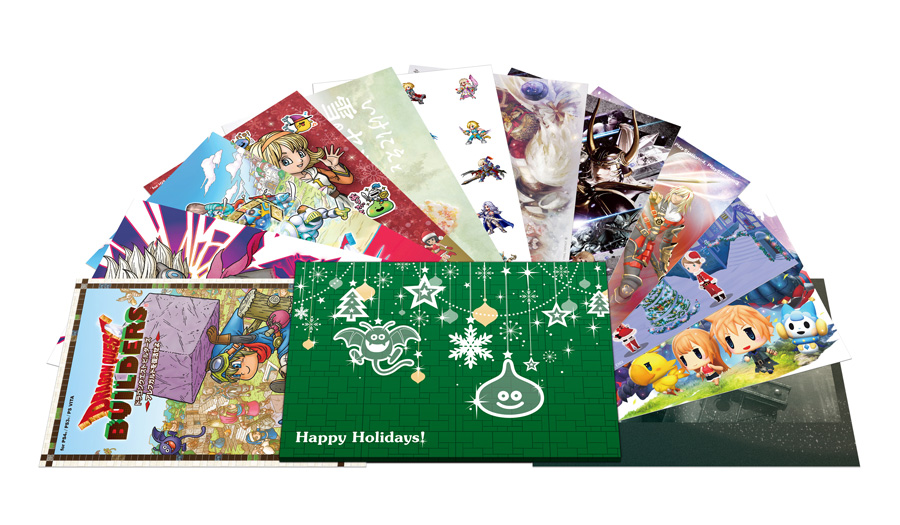 クリスマスカード ジャンプフェスタ16 Square Enix
