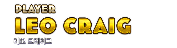 PLAYER　LEO CRAIG 레오 크레이그