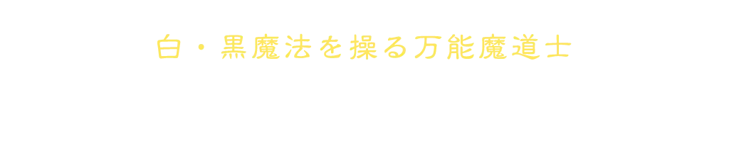 白・黒魔法を操る万能魔道士 赤魔道士