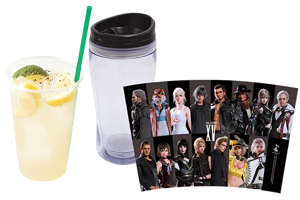 FF15 FFXV スクエニカフェ限定コースターVol.2全種4人セット　ノクト 非売品 新品 未使用 スクエニカフェ ファイナルファンタジー15
