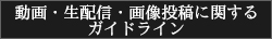 動画・生配信・画像投稿に関するガイドライン