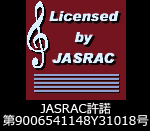 Licensed by JASRAC