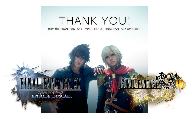 FINAL FANTASY零式HD全世界出荷本数万本達成！   SQUARE ENIX