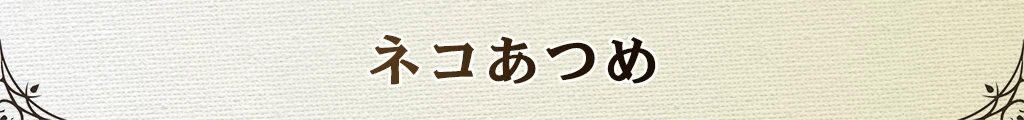 ネコあつめ