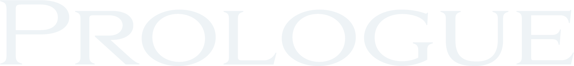 Prolugue