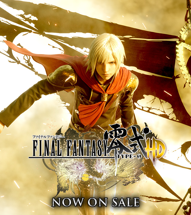 FINAL FANTASY零式HD　NOW ON SALE