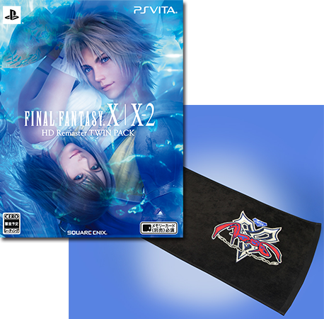 PlayStation®Vita 【セット商品】 FINAL FANTASY X/X-2 HD Remaster TWIN PACK + FINAL FANTASY X HD Remaster フェイスタオルセット