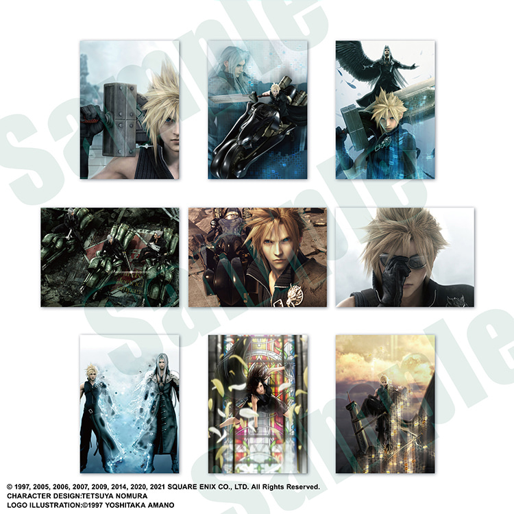 FINAL FANTASY VII ANNIVERSARY ART MUSEUM デジタルカードプラス ...