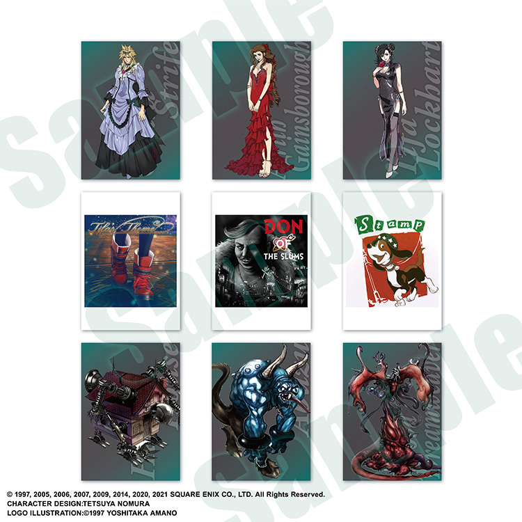 FINAL FANTASY VII ANNIVERSARY ART MUSEUM デジタルカードプラス