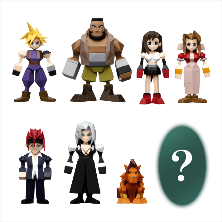 FINAL FANTASY VII FF7 ff 発売記念くじ セフィロスセット