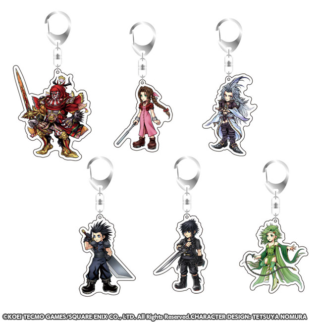 DISSIDIA FINAL FANTASY アクリルキーホルダー Vol.7 6種