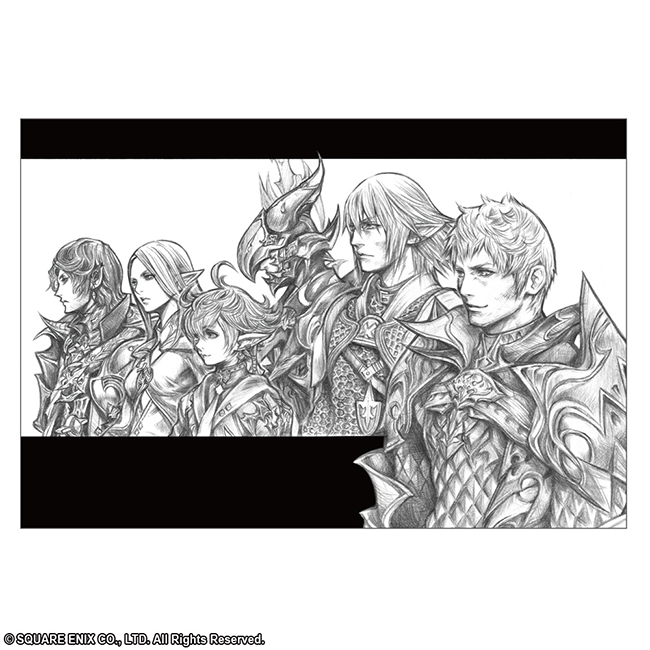ファイナルファンタジー ポストカードセット Illustrated by