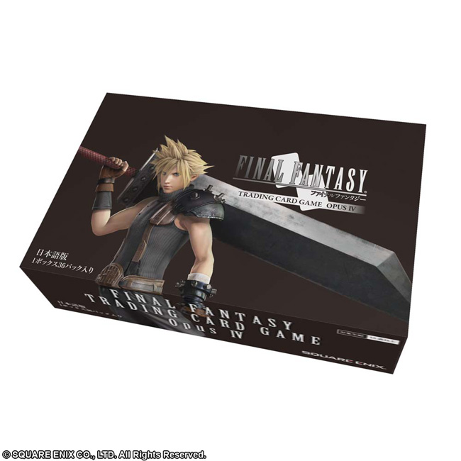 Final Fantasy Trading Card Game オーパスiv ブースターパック 日本語版 Box Square Enix