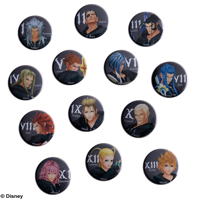 ディズニー キングダムハーツ カンバッジコレクション 全13種