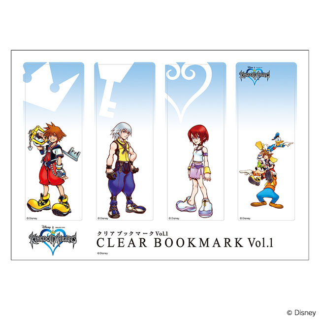 セット商品】KINGDOM HEARTS クリアブックマーク Vol.1.2セット