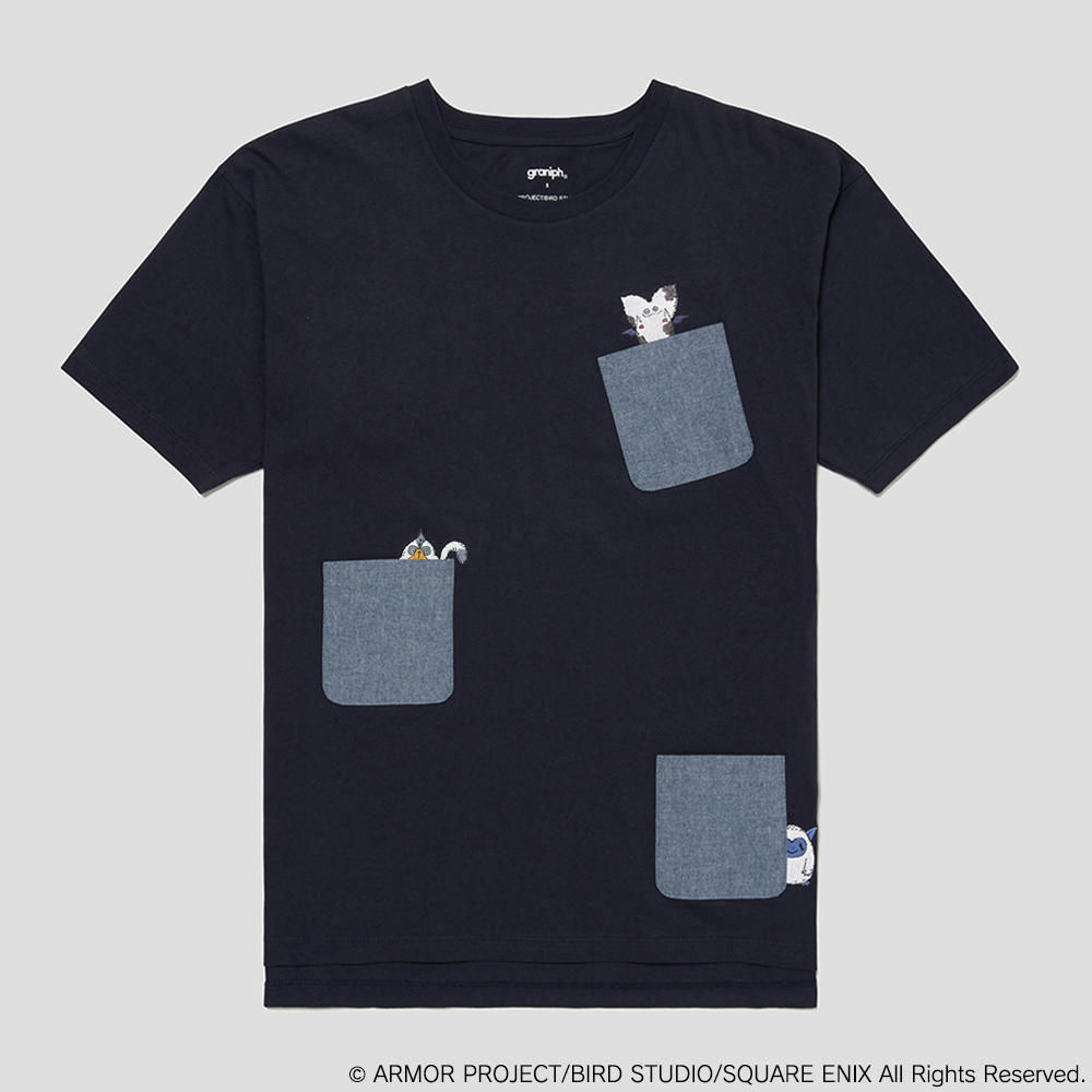 ドラゴンクエスト DQ+g Tシャツ もふもふモンスターズ | SQUARE ENIX