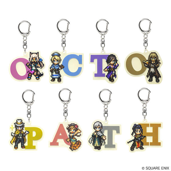 お歳暮・冬ギフト特集 - おとなの週末お取り寄せ倶楽部 オクトパストラベラーII アクリルキーホルダー ENIX SQUARE | キーホルダー