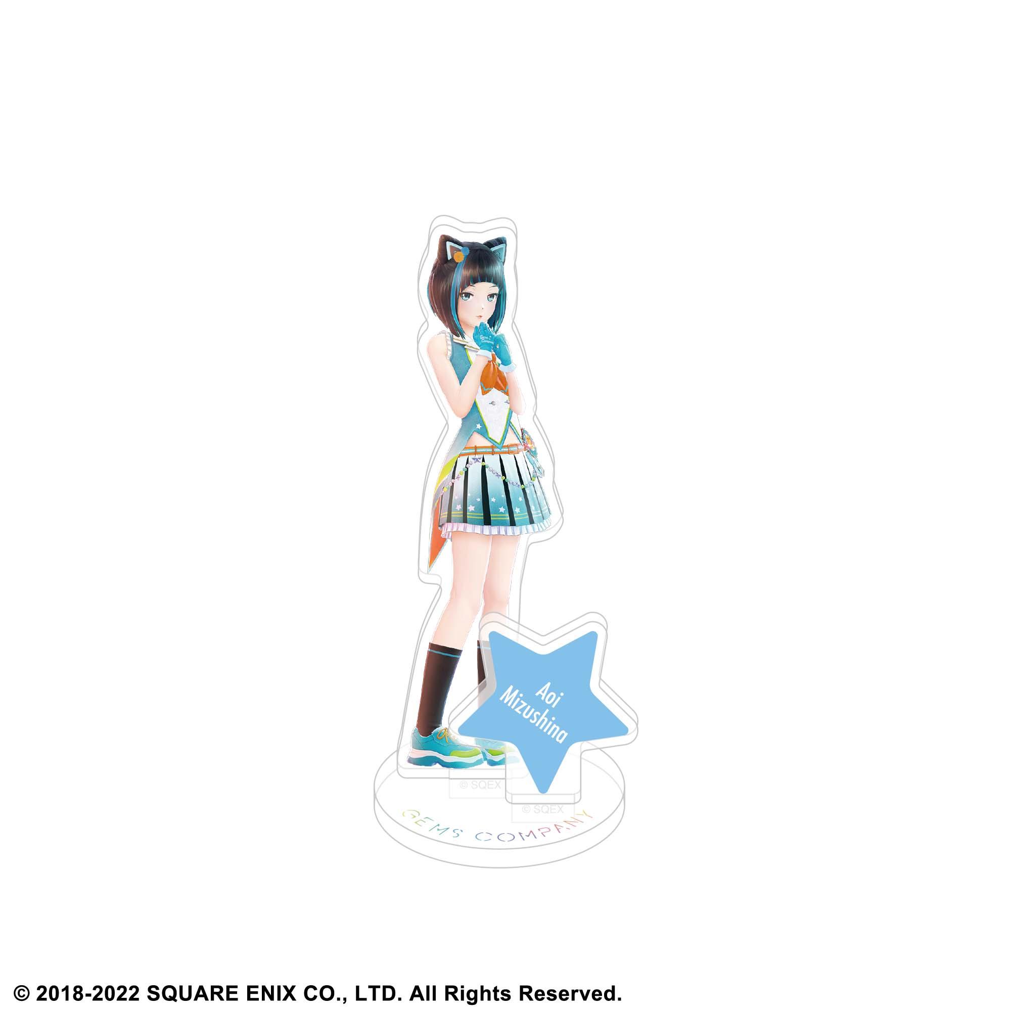 直営店に限定 GEMS ENIX SQUARE | 葵＞ ＜水科 アクリルスタンド COMPANY アイドルグッズ