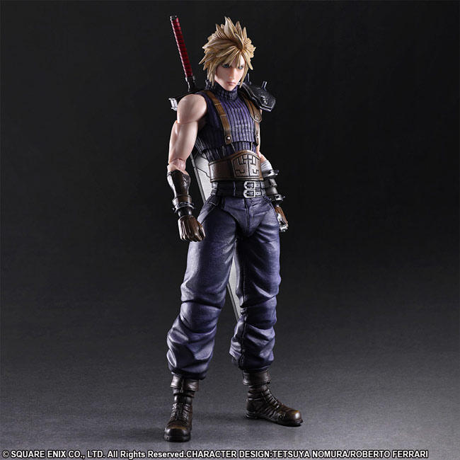 ゲーム付 FF VII REMAKE PLAYARTS 改 クラウド フィギュア