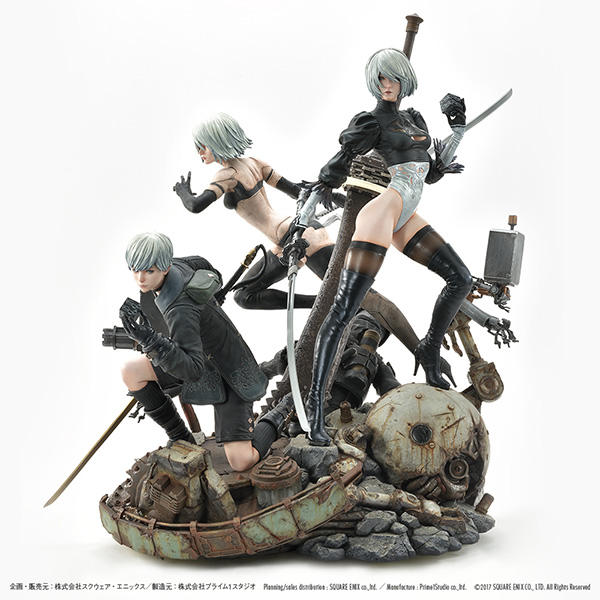 スクエニ公式　NieR:Automata 1/4scale 2B　フィギュア