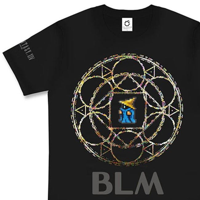 ファイナルファンタジーXIV BLM ブラック Tシャツ | SQUARE ENIX ファイナルファンタジーXIV BLM ブラック Tシャツ | SQUARE ENIX