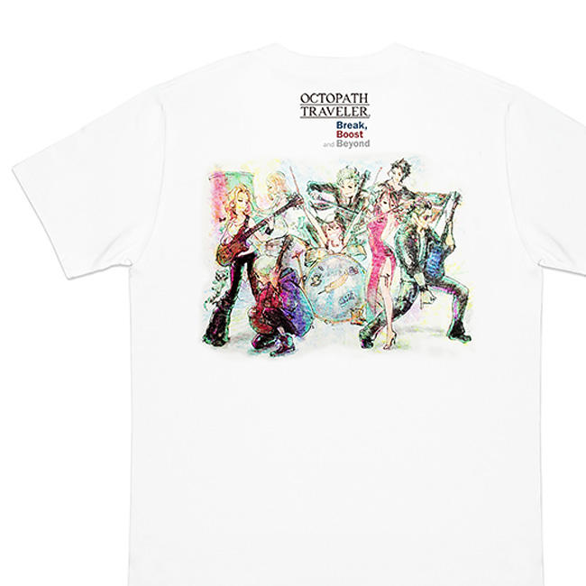 オクトパストラベラー Break, Boost and Beyond Tシャツ
