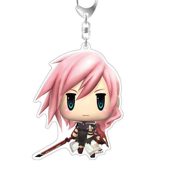 FINAL FANTASY ビッグアクリルキーホルダー ライトニング SQUARE ENIX