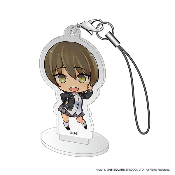スクールガールストライカーズ アクリルストラップ 若月チカ Square Enix