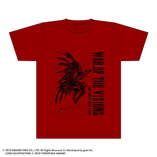 ファイナルファンタジー Brave Exvius 幻影戦争 Tシャツ ロゴ Square Enix