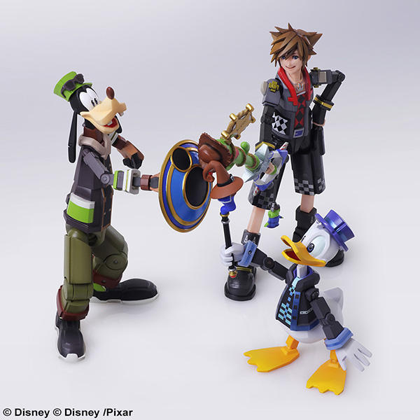 KINGDOM HEARTS III BRING ARTS ＜ソラ＆ドナルドダック＆グーフィー