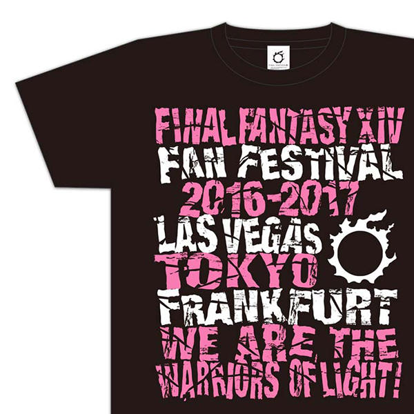 ファイナルファンタジーXIV ファンフェスティバル2016 Tシャツ＜ピンク 