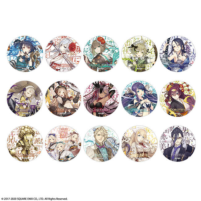 シノアリス カンバッジ 3rd Anniversary BOX | SQUARE ENIX