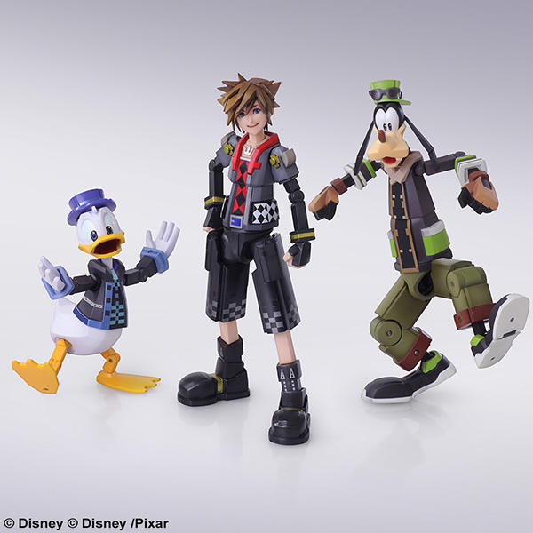 KINGDOM HEARTS III BRING ARTS ＜ソラ＆ドナルドダック＆グーフィー