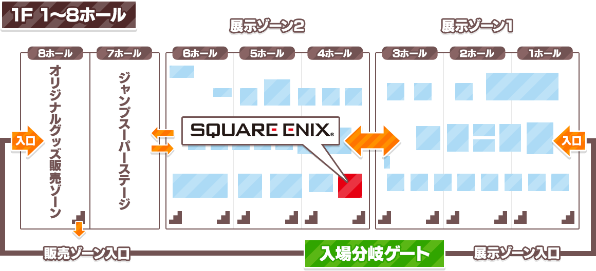 国際展示場 展示ホール1～8