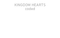 キングダム ハーツ コーデッド