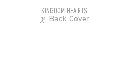 キングダム ハーツ キー バックカバー