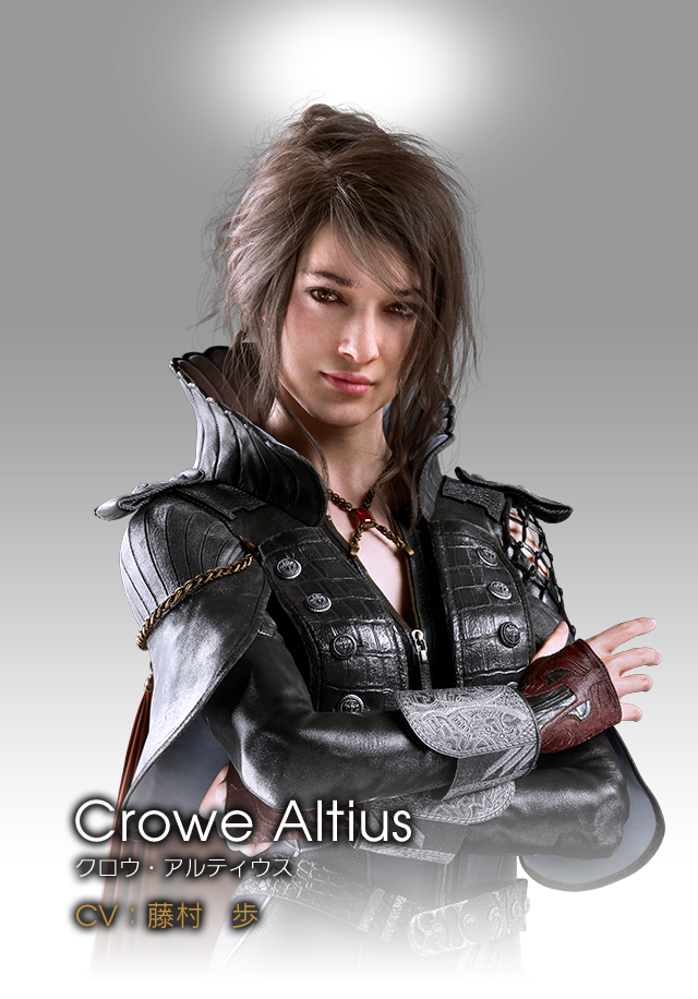 Crowe Altius Characters Kingsglaive Final Fantasy Xv Square Enix