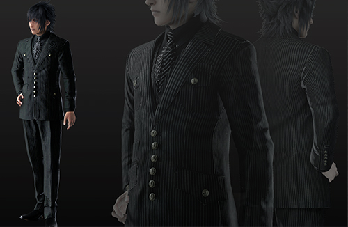 FF15 ブラックグラス ルシス王の紋章 XV - メルカリ