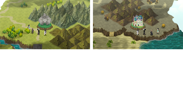 敵のレベルを99に上昇させる“エネミーマスター”／“機装研究所”は消費ENを低下させます。