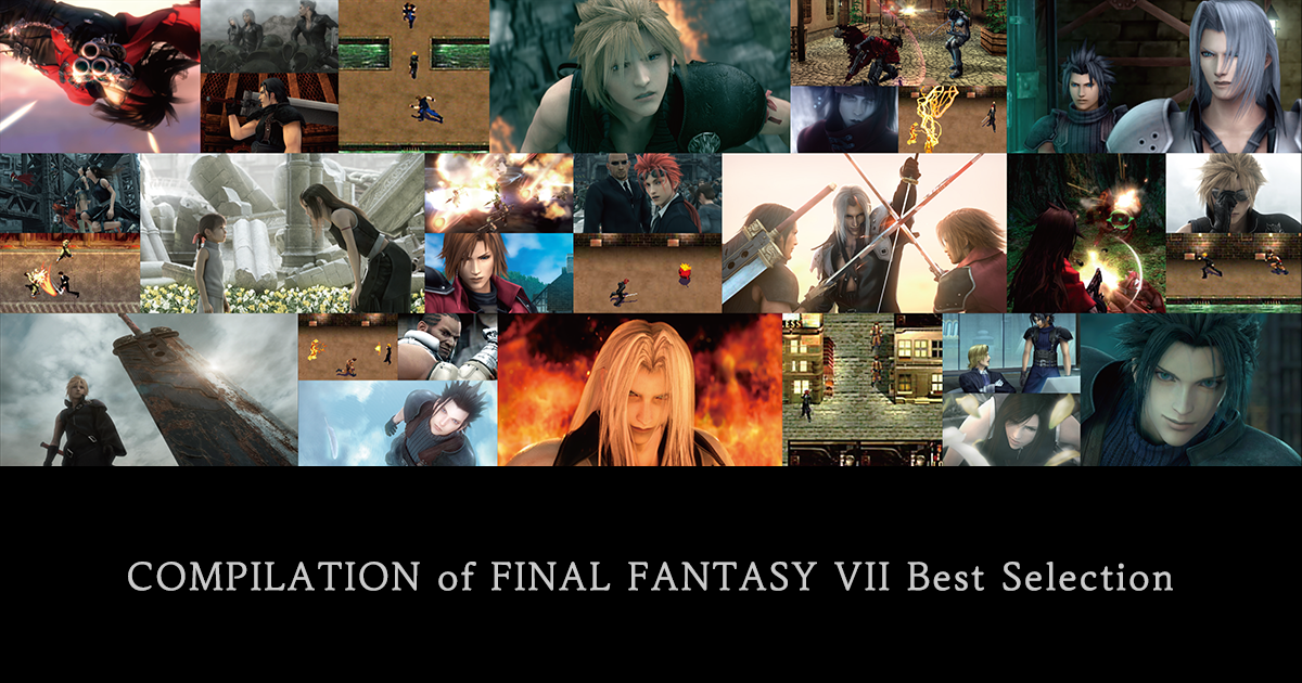 Compilation Of Final Fantasy Vii Best Selection Square Enix
