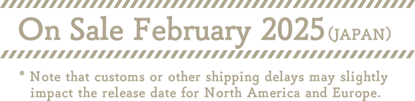 On Sale February 2025（JAPAN）