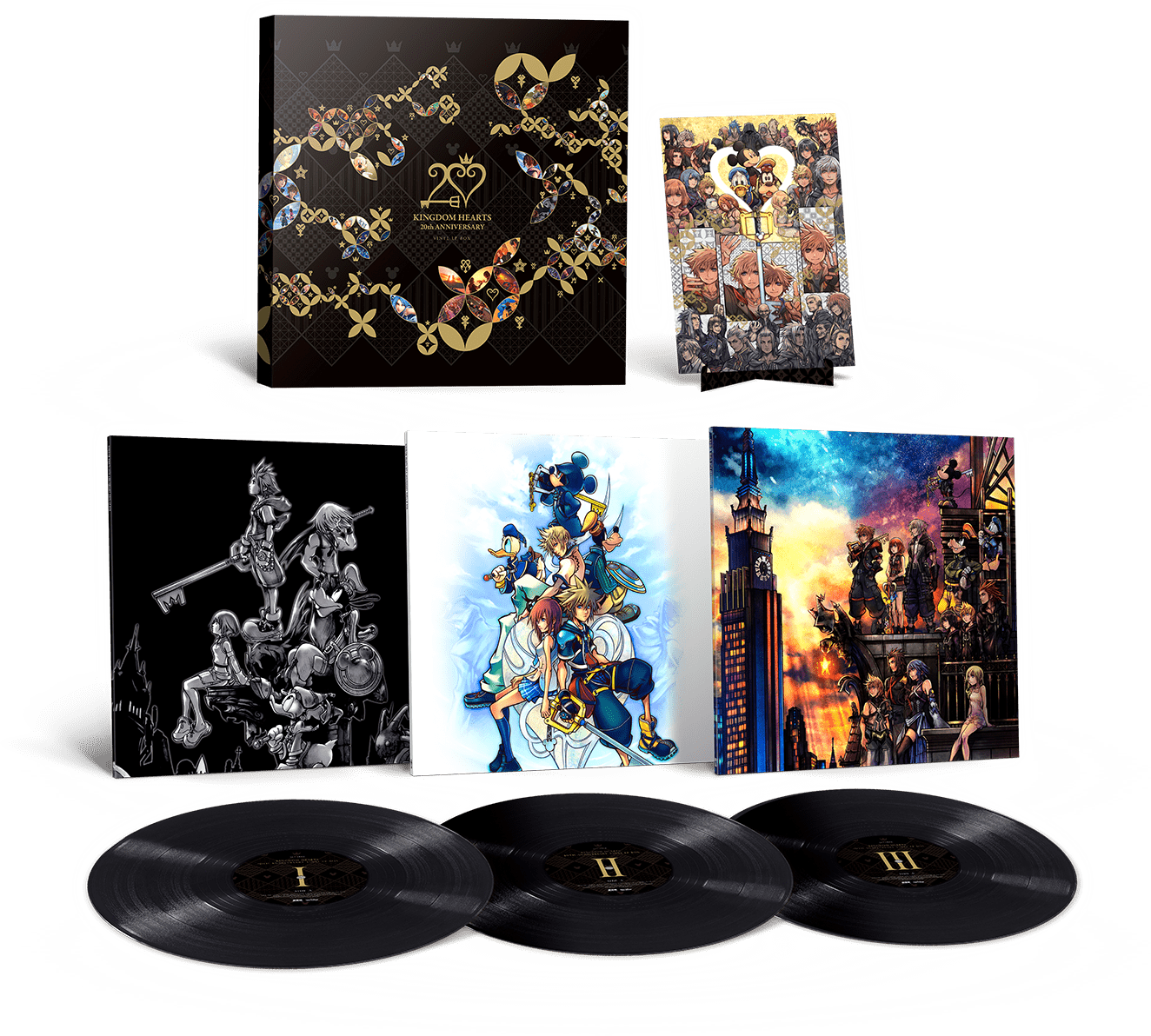 KINGDOM HEARTS 20TH ANNIVERSARY VINYL LP BOX | SQUARE ENIX KINGDOM HEARTS 20TH ANNIVERSARY VINYL LP BOX | SQUARE ENIX