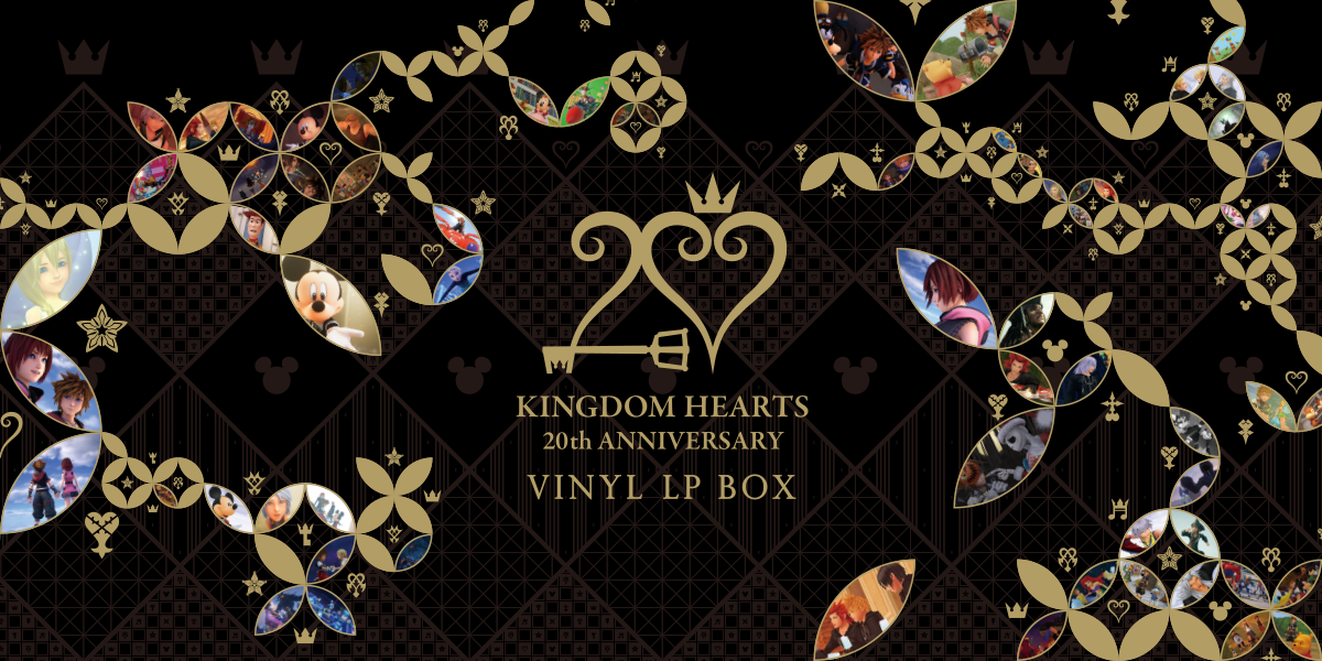 KINGDOM HEARTS 20TH ANNIVERSARY VINYL LP BOX | SQUARE ENIX